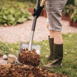 Fiskars Haveredskaber^Ergonomic skovl grå