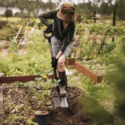 Fiskars Haveredskaber^Ergonomic spadsspade grå