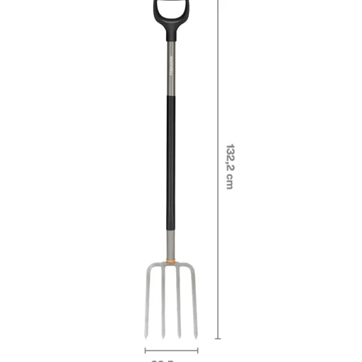 Hot Fiskars ergonomisk havegreb grå