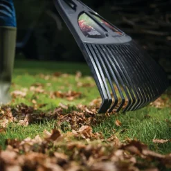 Best Fiskars løvrive sort XL