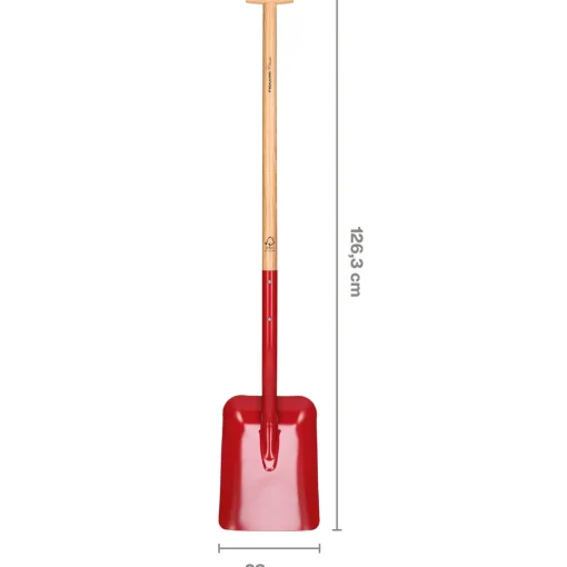 Hot Fiskars skovl lakeret