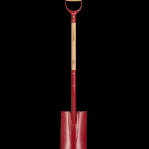 Fiskars Haveredskaber^smade med afrundet blad, lang skaft