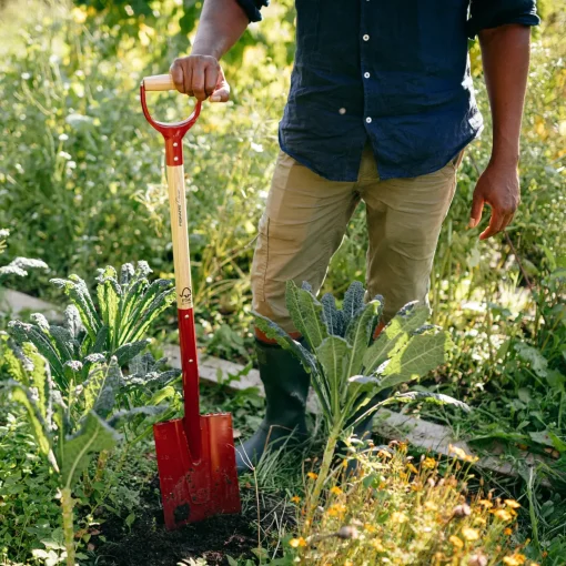 Fiskars Haveredskaber^spade med afrundet blad