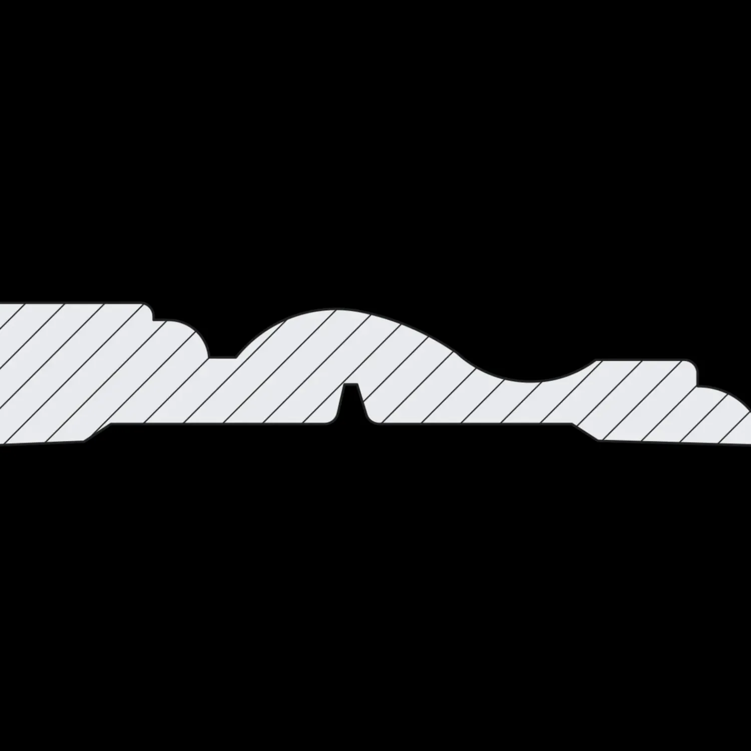 Hot Frøslev træ FT Almueindfatning fyr L124 hvid ncs 21x115x2400 mm