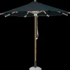 Outlet Fur parasol Ø3 m sort