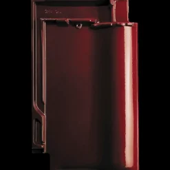 V. Meyer Tagsten^Futura Romerfals tagsten, vinrød glaseret