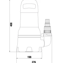Gardena Dykpumper^25000 Dykpumpe urent vand 1100W
