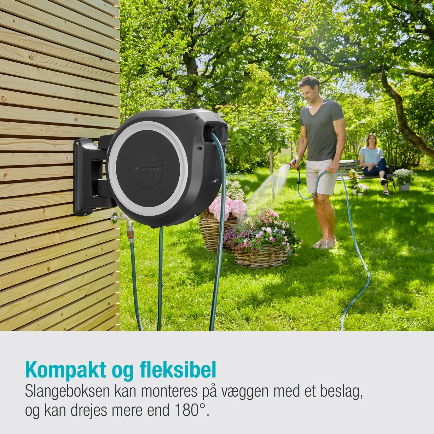 New Gardena RollUp XL 35 vægslangeboks m/35 m slange