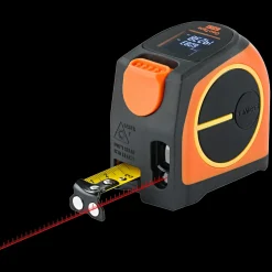 GeoFennel Måleudstyr^Geo fennel målebånd/afstandsmåler 2i1
