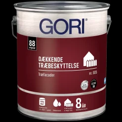 Sale GORI 605 dækkende træbeskyttelse hvid 5 L