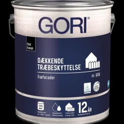 GORI Heldækkende Træbeskyttelse^606 dækkende træbeskyttelse grøn umbra 5 L