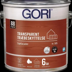 GORI 505 transparent træbeskyttelse nød 2,5 L
