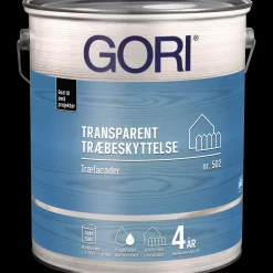 GORI 502 transparent træbeskyttelse nød 5 L