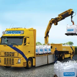 Clearance Granit.dk Grå granitstenmel 0/2 mm BigBag á 1000 kg