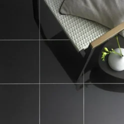 Gulv- Og Vægfliser^Granitfliser Nero Assoluto Black 30,5x30,5x1 cm