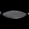 Stegeplader Og Holdere^Grill plade i støbejern Ø42 cm
