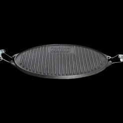 Stegeplader Og Holdere^Grill plade i støbejern Ø42 cm