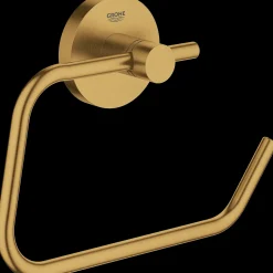 Best Grohe Essentials toiletpapirholder børstet guld