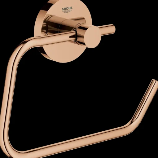 Badeværelsestilbehør^Grohe Essentials toiletpapirholder poleret kobber