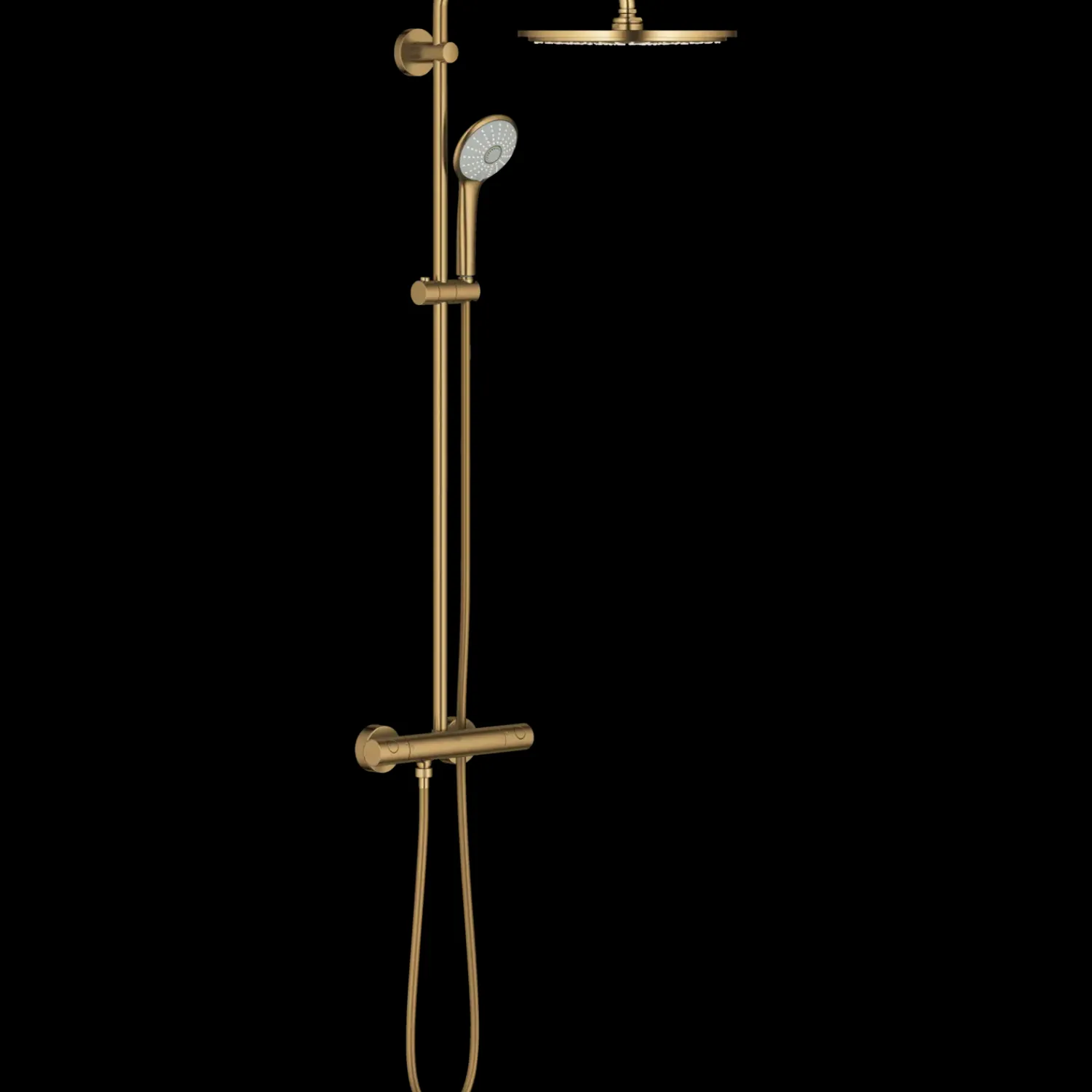 New Grohe Euphoria brusesæt m/termostat børstet guld