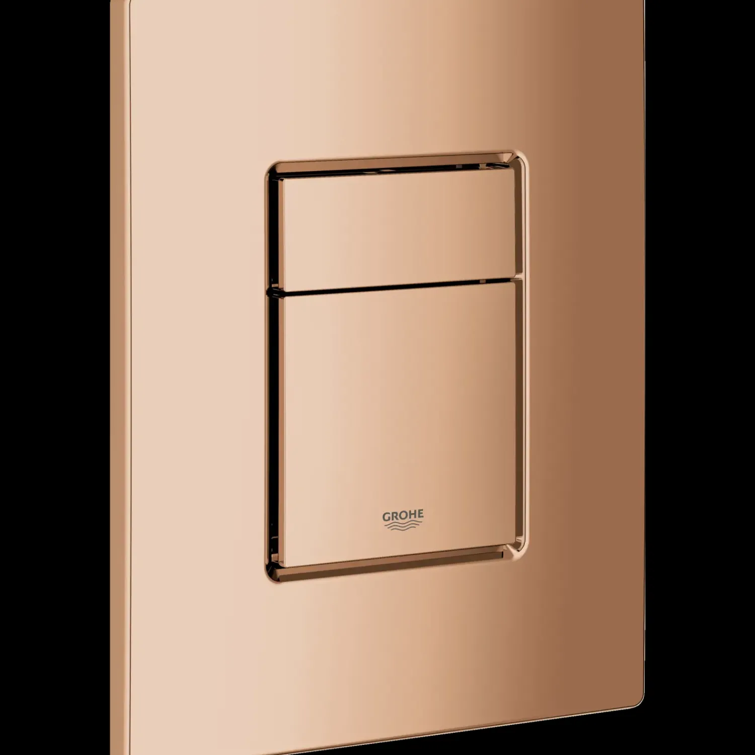 Toiletter^Grohe Skate Cosmopolitan betjeningsplade poleret kobber