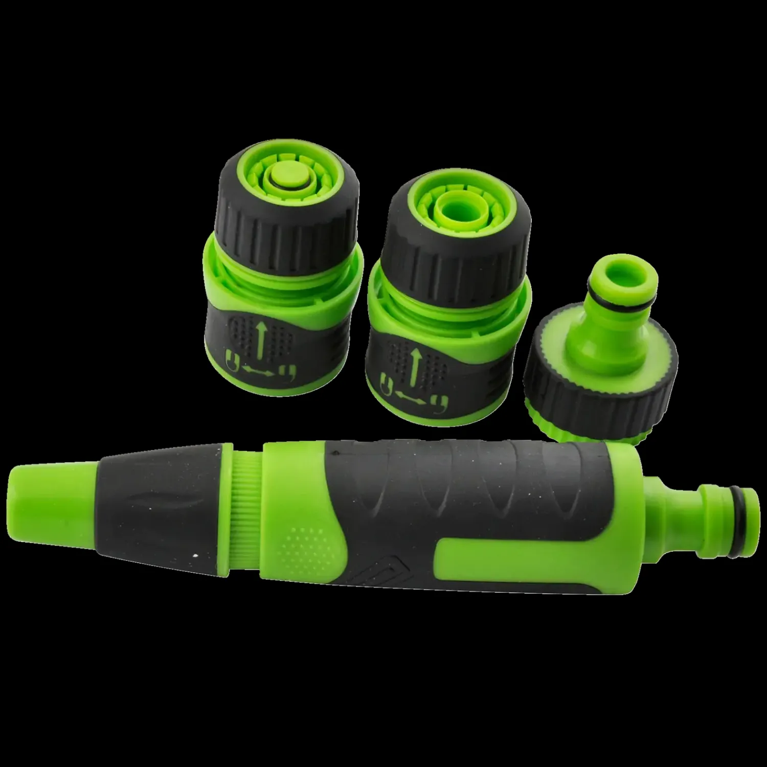 Grouw Havevanding^1/2" slangekoblingssæt 4 dele