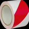 Skridsikker Tape Og Måtter^Gulvmarkeringstape 50 mm x 33 m rød/hvid