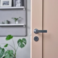 Habo Tilbehør Døre Og Vinduer^Dørgreb Monaco børstet krom