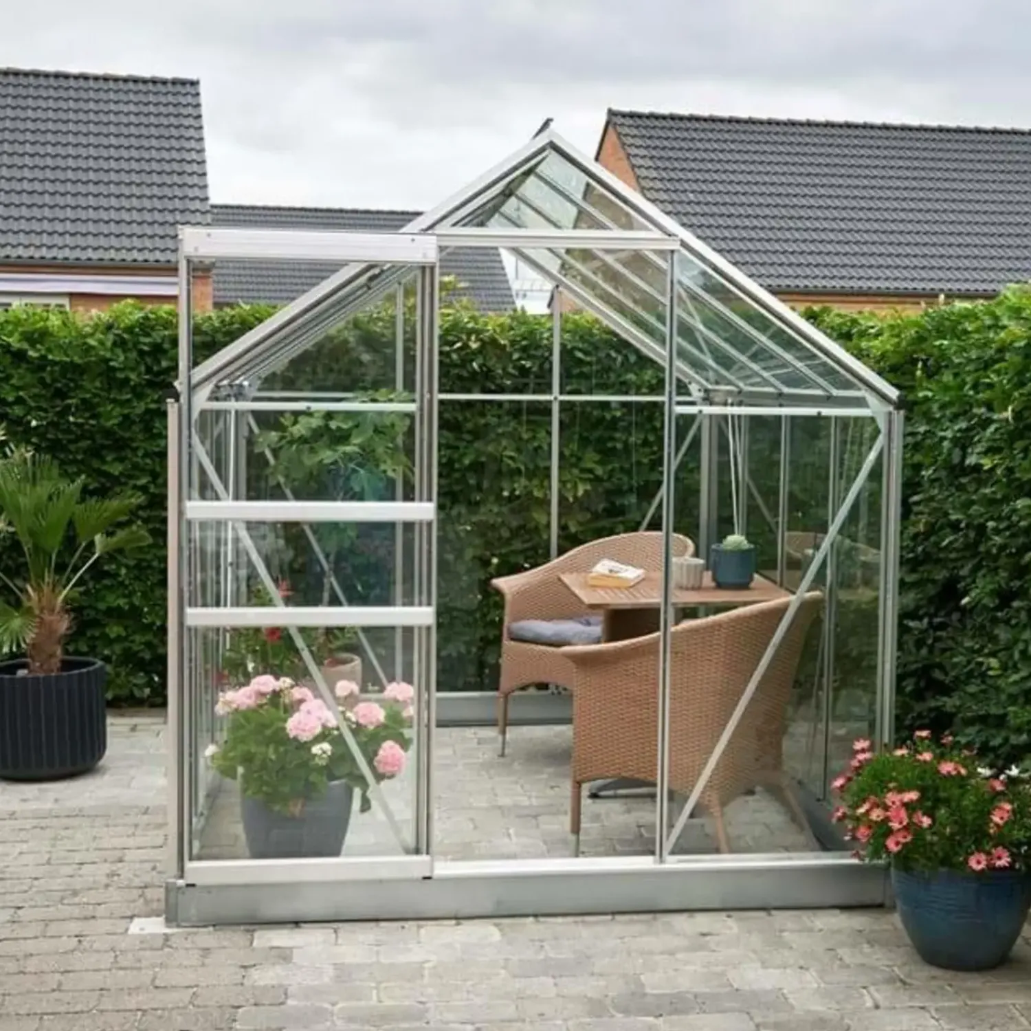 Sale Halls Popular 86 5,0 m² alu 3 mm hærdet glas