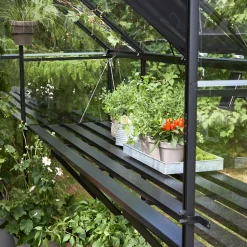 Clearance Halls Qube 68 drivhusbord sort