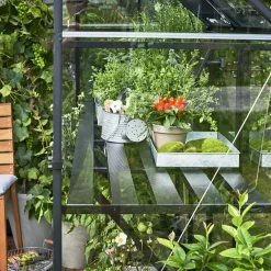 Clearance Halls Qube 68 drivhusbord sort