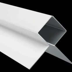 Tilbehør Til Facadebeklædning^Hardie udvendig hjørne hvid 0,8x3000 mm