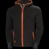Online Helly Hansen Chelsea evolution fleece jakke med hætte sort str. M