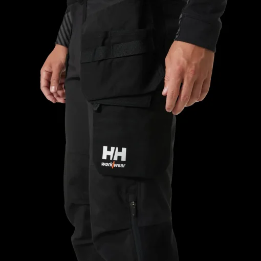 Arbejdsbukser^HellyHansen Oxford håndværkerbukser sort str. C52