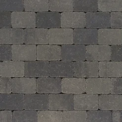 RBR Belægningssten^Herregårdssten med rumlet kant Gråmix 14x21x5 cm