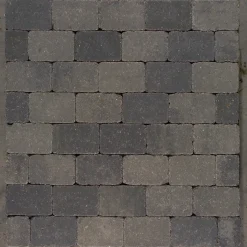 RBR Belægningssten^Herregårdssten med rumlet kant gråmix 14x21x7 cm