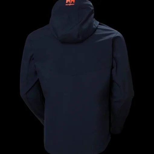 Helly Hansen Jakker Og Veste^HH Workwear Evolution softshell m. hætte navy str. 2XL