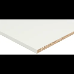 Keflico Melaminplader^Hobbyplade hvid melamin 18x2500x200 mm