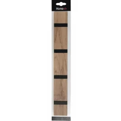 Best Home>it knagerække Flex 4-knager natur