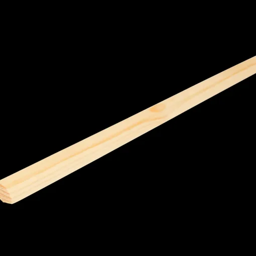 Hornbæk Trævarefabrik Kvartstaflister^Ht 136 Fyr Kvartstafliste 9X9X1200 Mm .