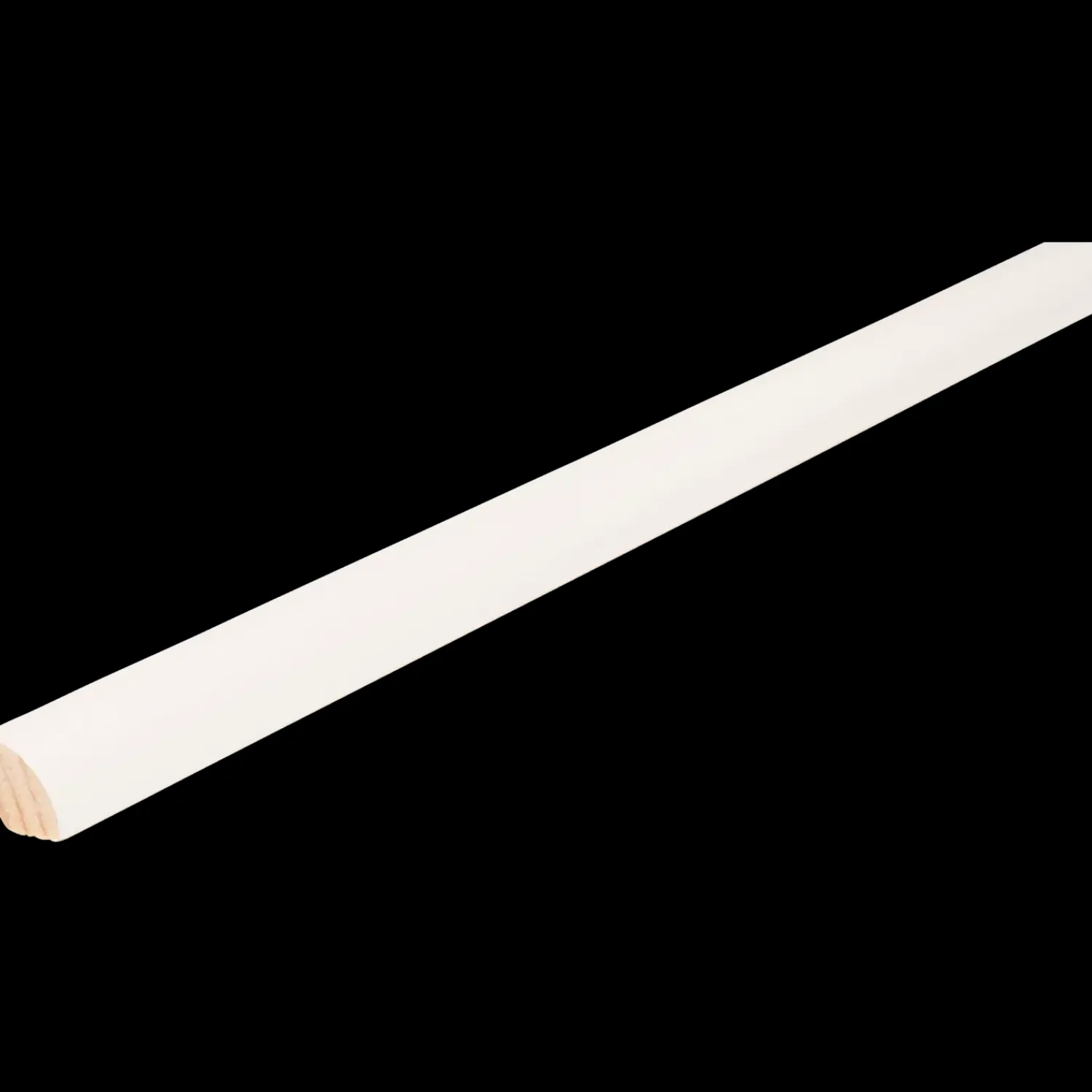 Online Hornbæk Trævarefabrik HT 139H kvartstafliste hvid 15x15x3000 mm