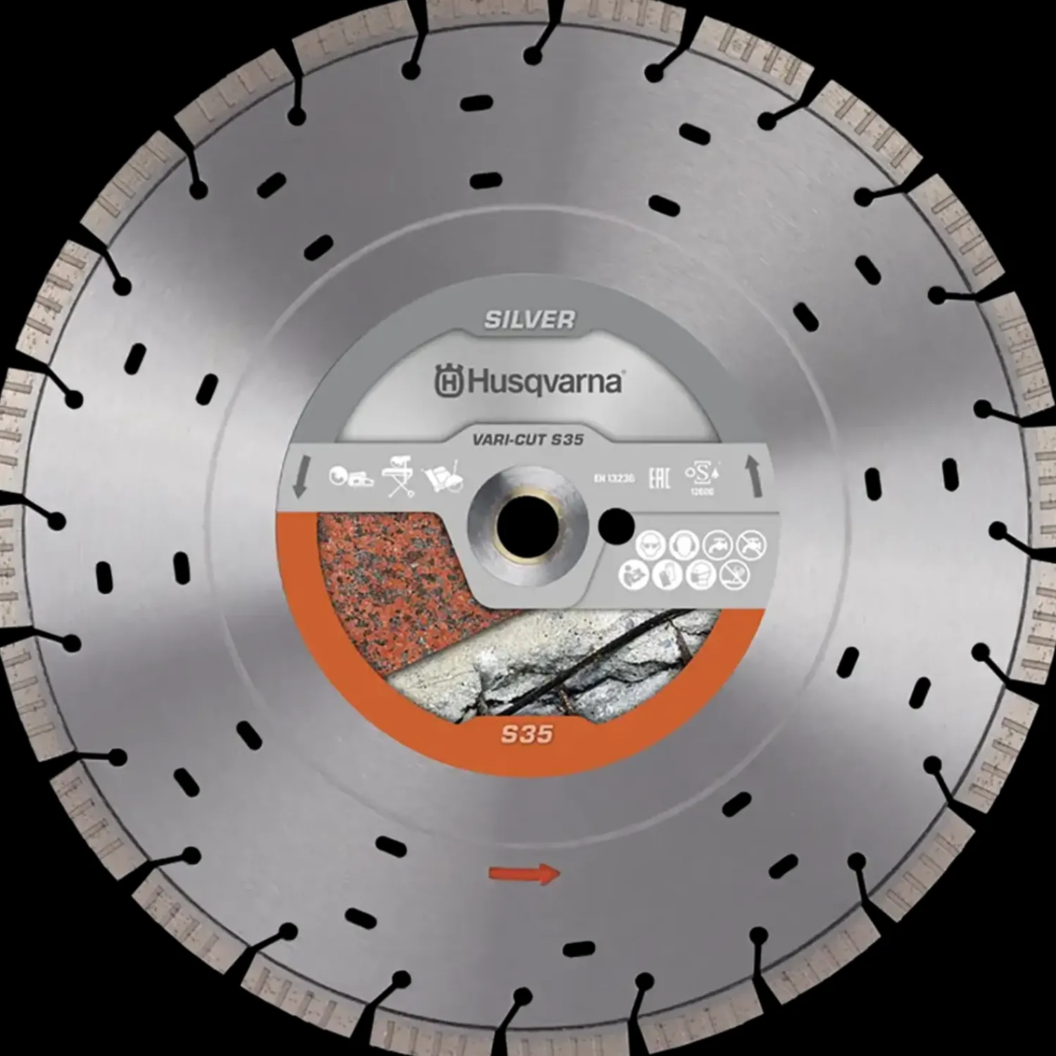 Hot Husqvarna diamantskæreskive S35 beton 350 mm