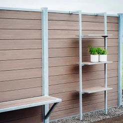 Tilbehør Til Hegn^Hylde Til 90cm Fag Galvaniseret 414x995x660 mm