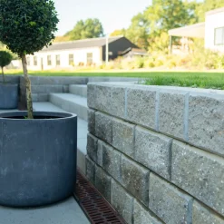 IBF Støttemure^Easyblokke Grå 15x18/30 cm