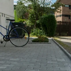 IBF Holmegaardsten®, halve, 14x10,5x5 cm, grå