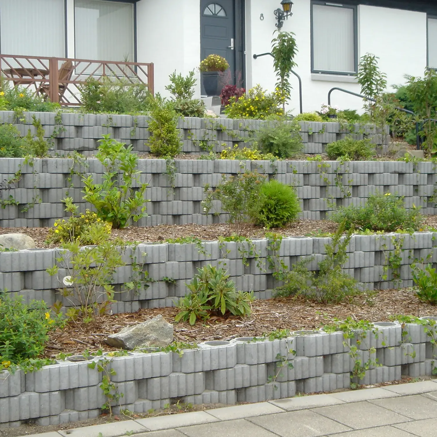 Outlet IBF Plantesten Type 8, 50X25X15 Cm, Grå