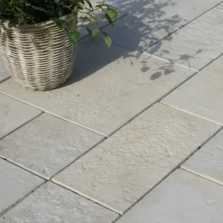 Clearance IBF Struktur lys sand 60x60x4 cm (type 5)