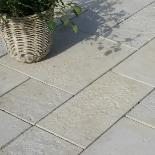 Clearance IBF Struktur lys sand 60x60x4 cm (type 5)