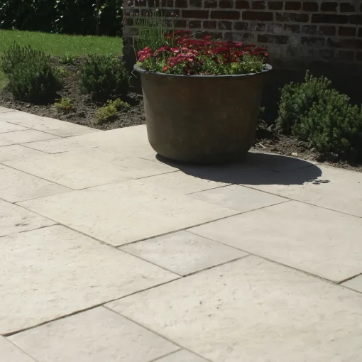 Clearance IBF Struktur lys sand 60x60x4 cm (type 5)