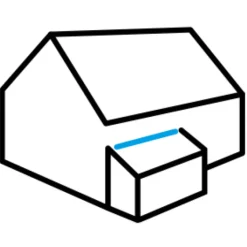 Icopal Tilbehør Til Tage Og Tagrender^facadeinddækningsprofil 2C 1m